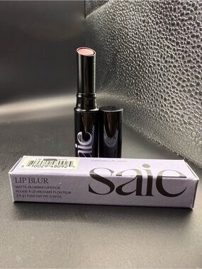 Saie Lip Blur Matte-Blurring Lipstick - classic red